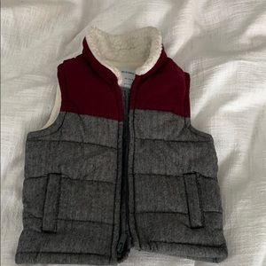 Toddler boys puffer vest